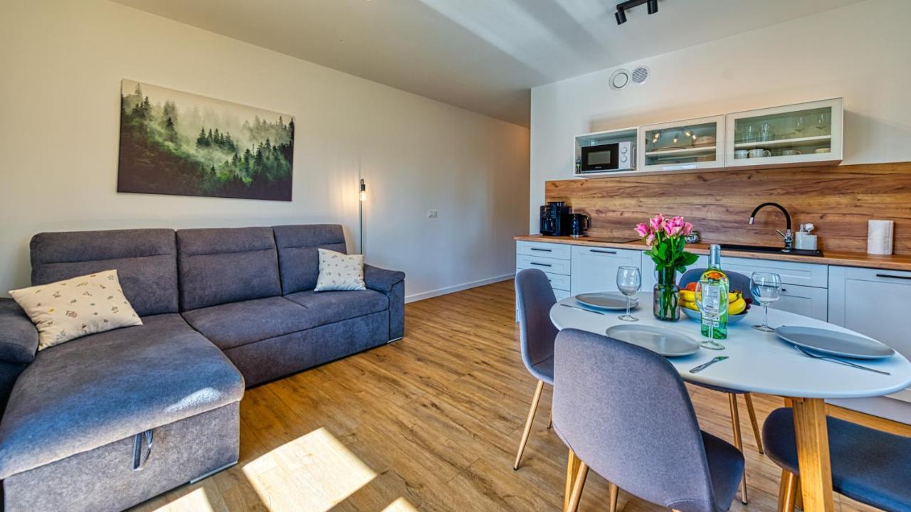 Apartament A1 Green Resort Z Basenem I Spa - 5D Apartamenty シクラルスカ・ポレンバ エクステリア 写真