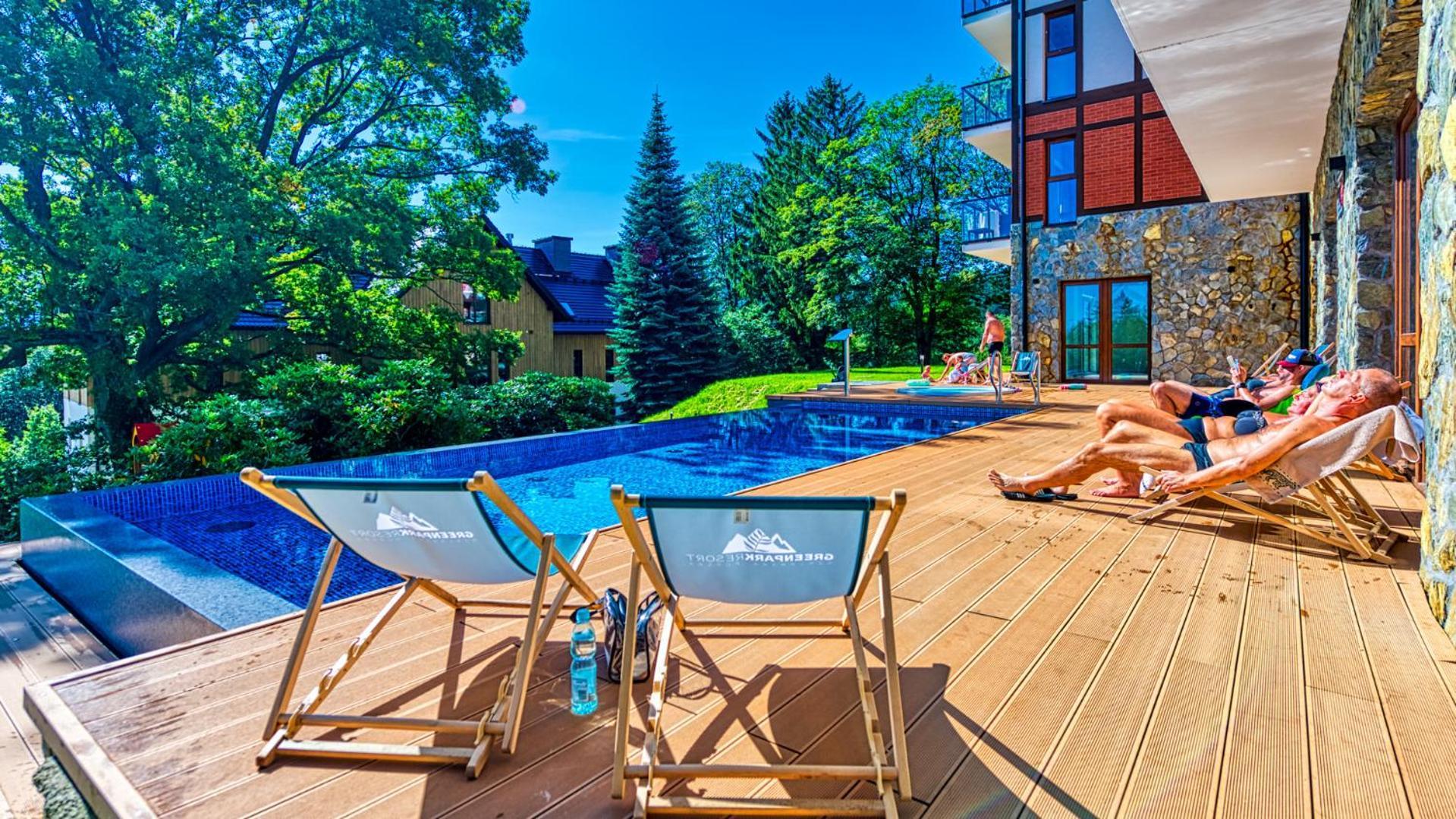 Apartament A1 Green Resort Z Basenem I Spa - 5D Apartamenty シクラルスカ・ポレンバ エクステリア 写真